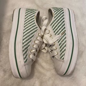 Kate Spade X Keds Platform Woven Sneakers